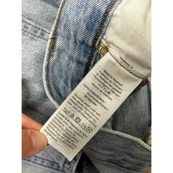 Madewell The Perfect Jean Cut-Off‎ High Rise Short in Millman Wash Size 23 - Picture 6 of 8